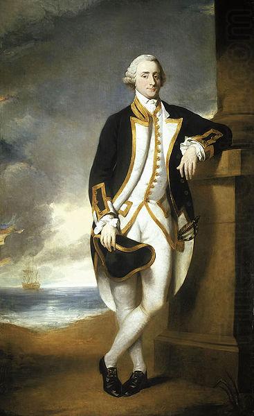 Portrait of Captain Hugh Palliser, George Dance the Younger